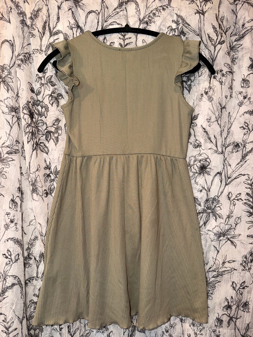 Lilt Girls Ribbed Dress - Picture 2 of 4